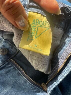 2 pairs There Abouts Jeans size 16 Boys